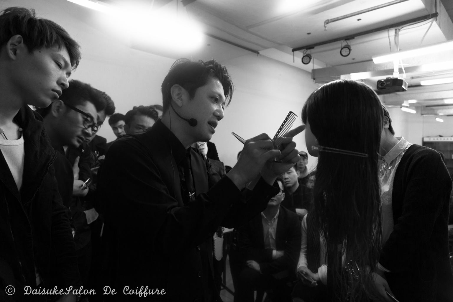 TAIWAN hair seminar led by Daisuke